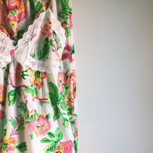 Betsey Johnson Intimates Floral Set